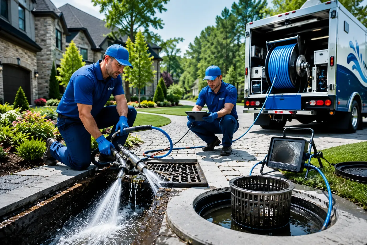 Local outdoor drain cleaning professionals in Etna, OH