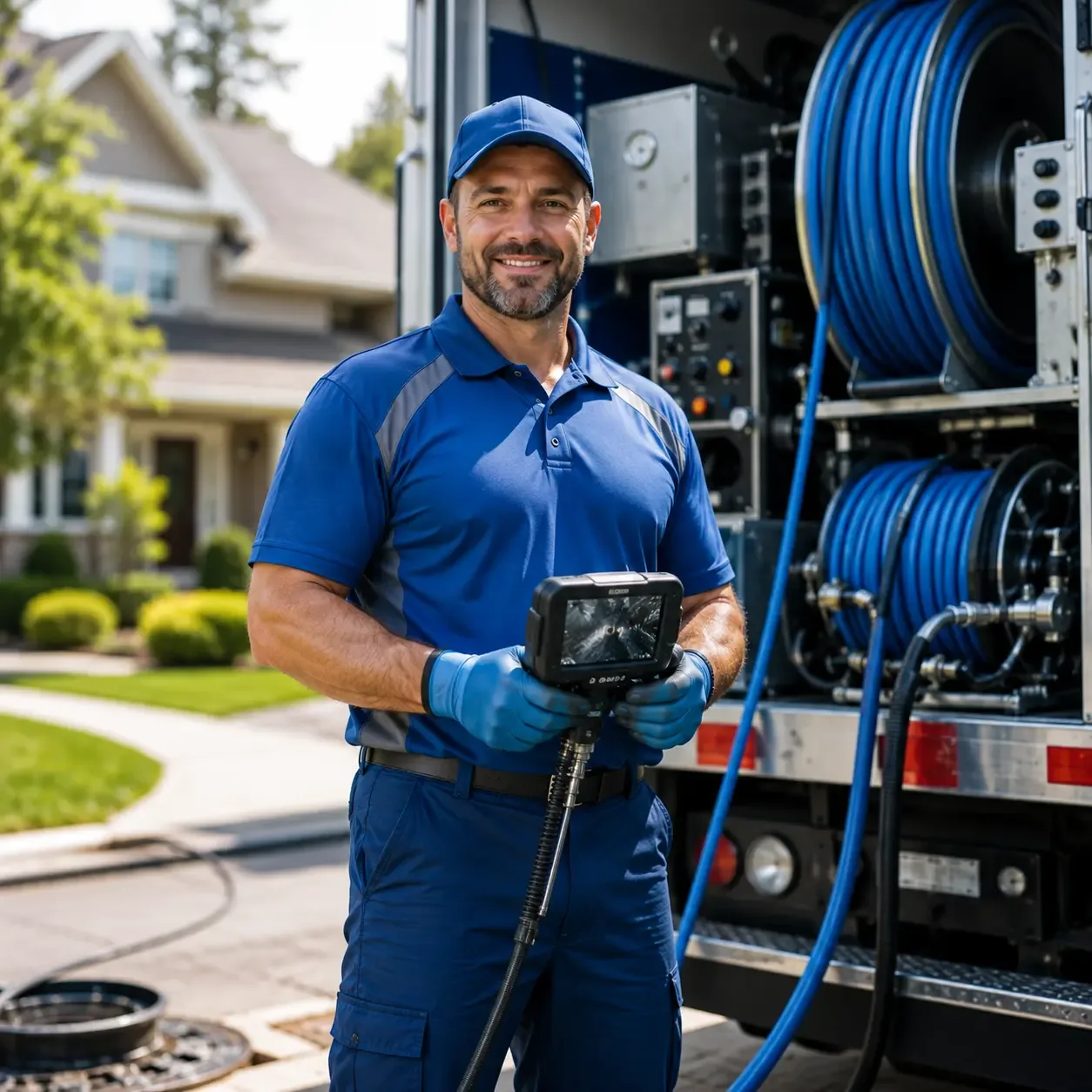 Local outdoor drain cleaning specialists in Etna, OH